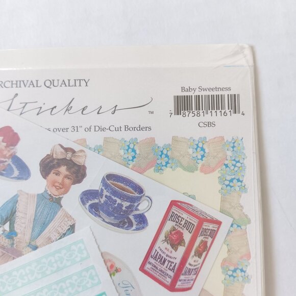 The Gifted Line by John Grossman Sticker Assortment Victorian Baby Wedding Toys - Picture 7 of 11